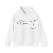 Pablo Picasso Dachshund (Lump) Artwork Hoodie - Clothing - Harvey Ltd