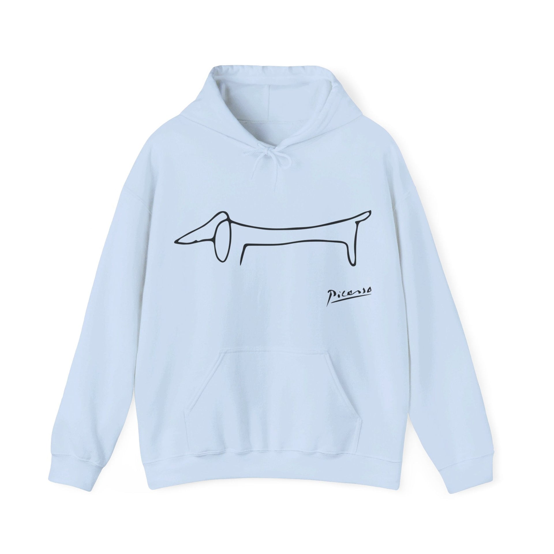 Pablo Picasso Dachshund (Lump) Artwork Hoodie - Clothing - Harvey Ltd