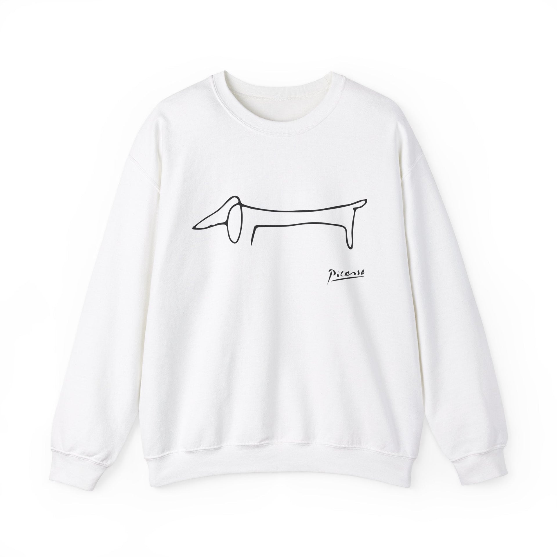 Pablo Picasso Dachshund (Lump) Artwork Sweatshirt - Greatest Artists - Harvey Ltd