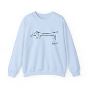 Pablo Picasso Dachshund (Lump) Artwork Sweatshirt - Greatest Artists - Harvey Ltd