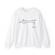 Pablo Picasso Dachshund (Lump) Artwork Sweatshirt - Clothing - Harvey Ltd