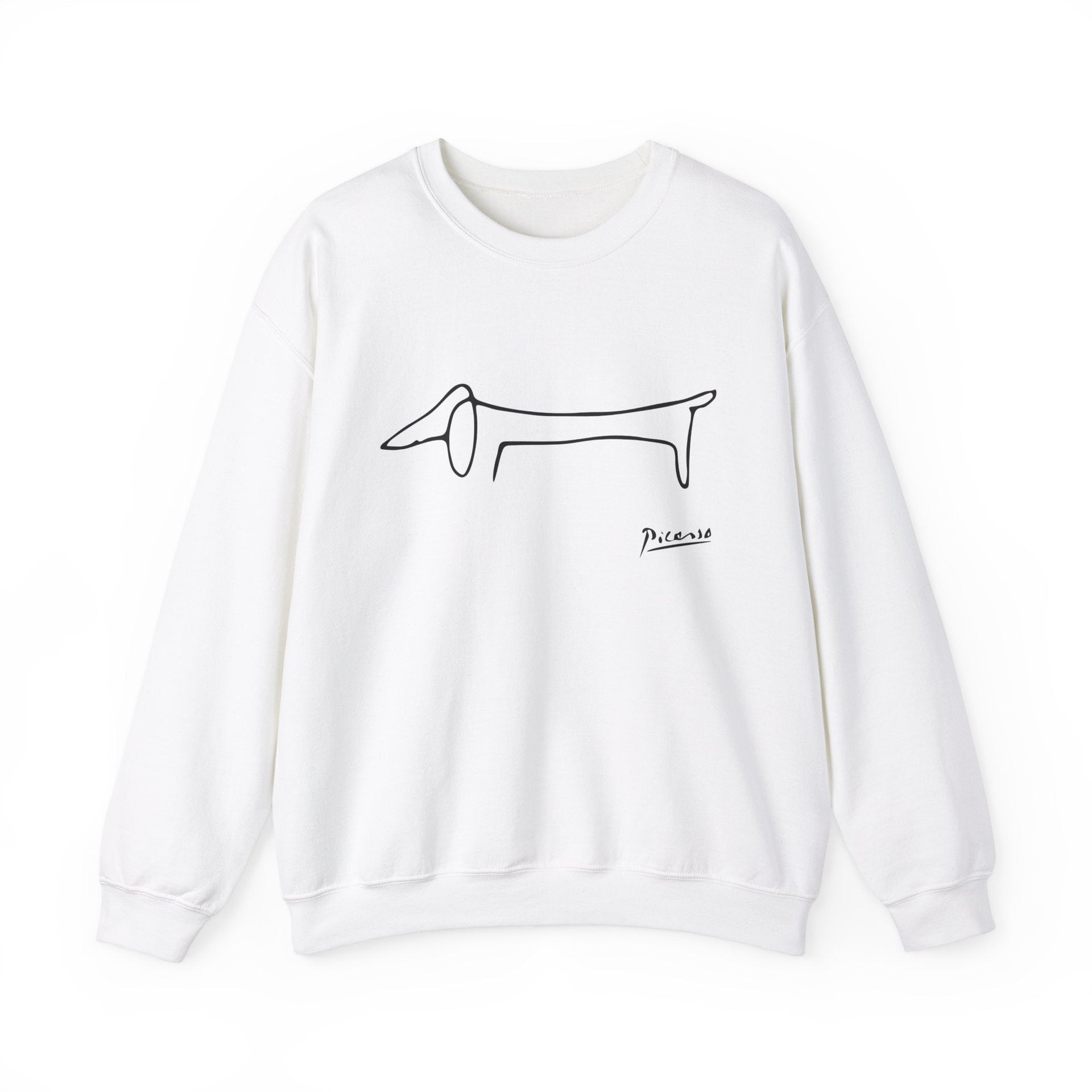 Pablo Picasso Dachshund (Lump) Artwork Sweatshirt - Clothing - Harvey Ltd