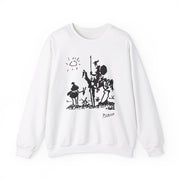 Pablo Picasso Don Quixote of La Mancha (1955) Artwork Sweatshirt - Clothing - Harvey Ltd