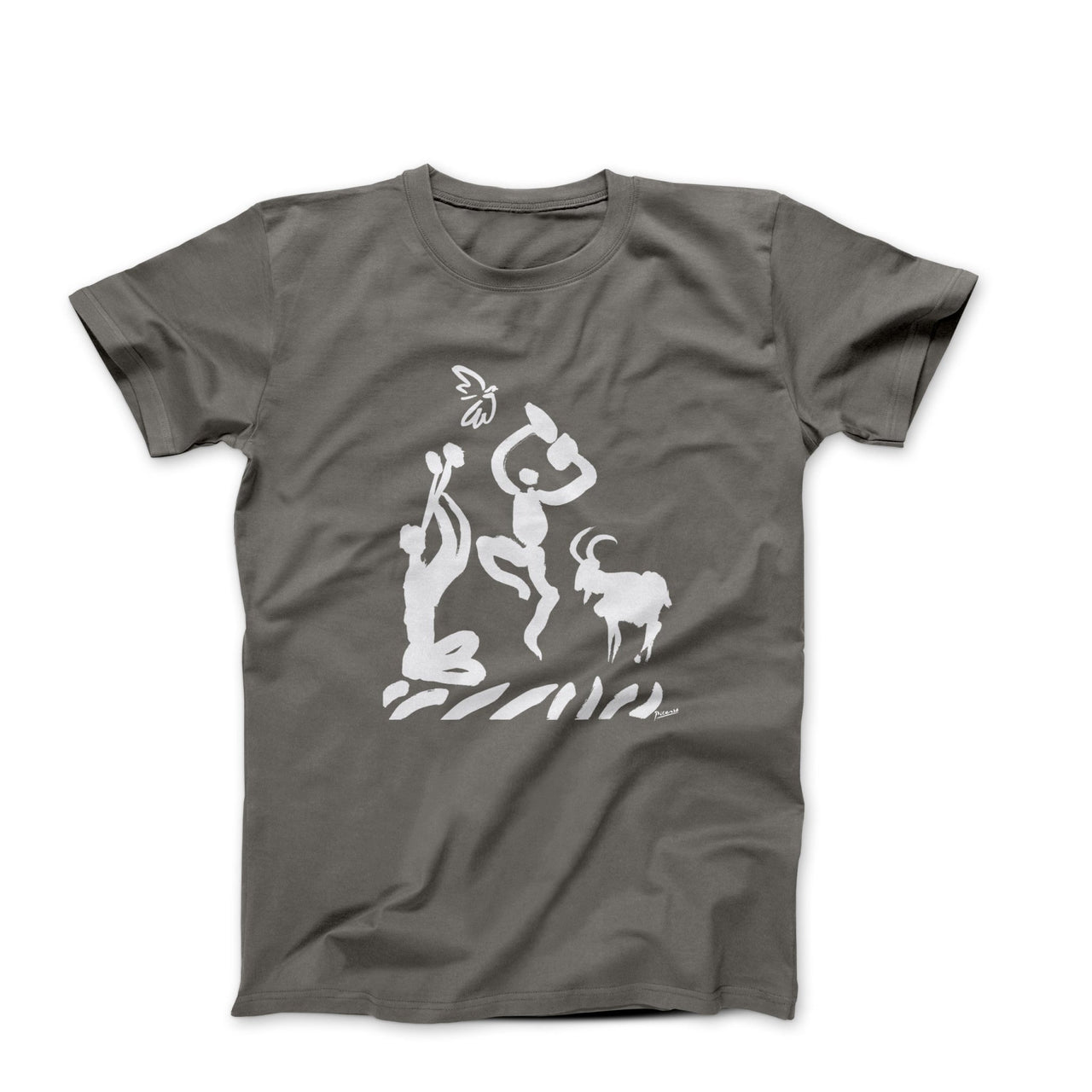 Pablo Picasso Joueur de Flute (Flute Player) 1959 T-shirt - Clothing - Harvey Ltd