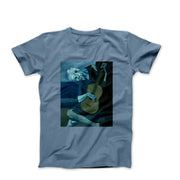 Pablo Picasso The Old Guitarist (1903) Artwork T - shirt - Clothing - Harvey Ltd