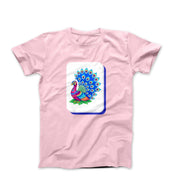 Peacock Mahjong Tile Graphic T-shirt - Humorous, Lifestyle & Others - Harvey Ltd