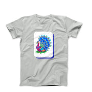 Peacock Mahjong Tile Graphic T-shirt - Humorous, Lifestyle & Others - Harvey Ltd