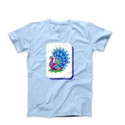 Peacock Mahjong Tile Graphic T-shirt - Humorous, Lifestyle & Others - Harvey Ltd