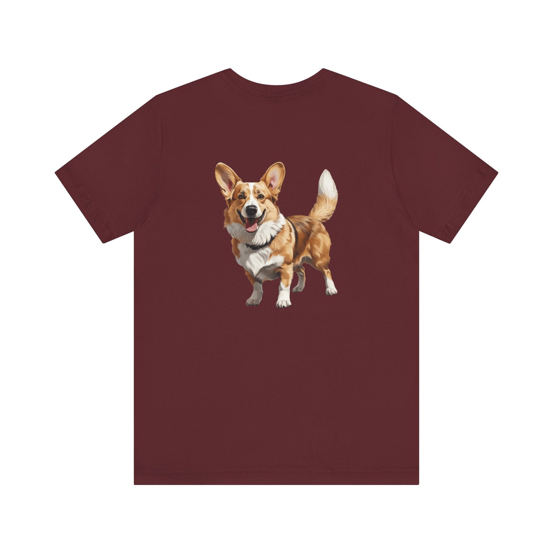 Pembroke Welsh Corgi Front & Back Printed T-shirt - Pets & Animals - Harvey Ltd