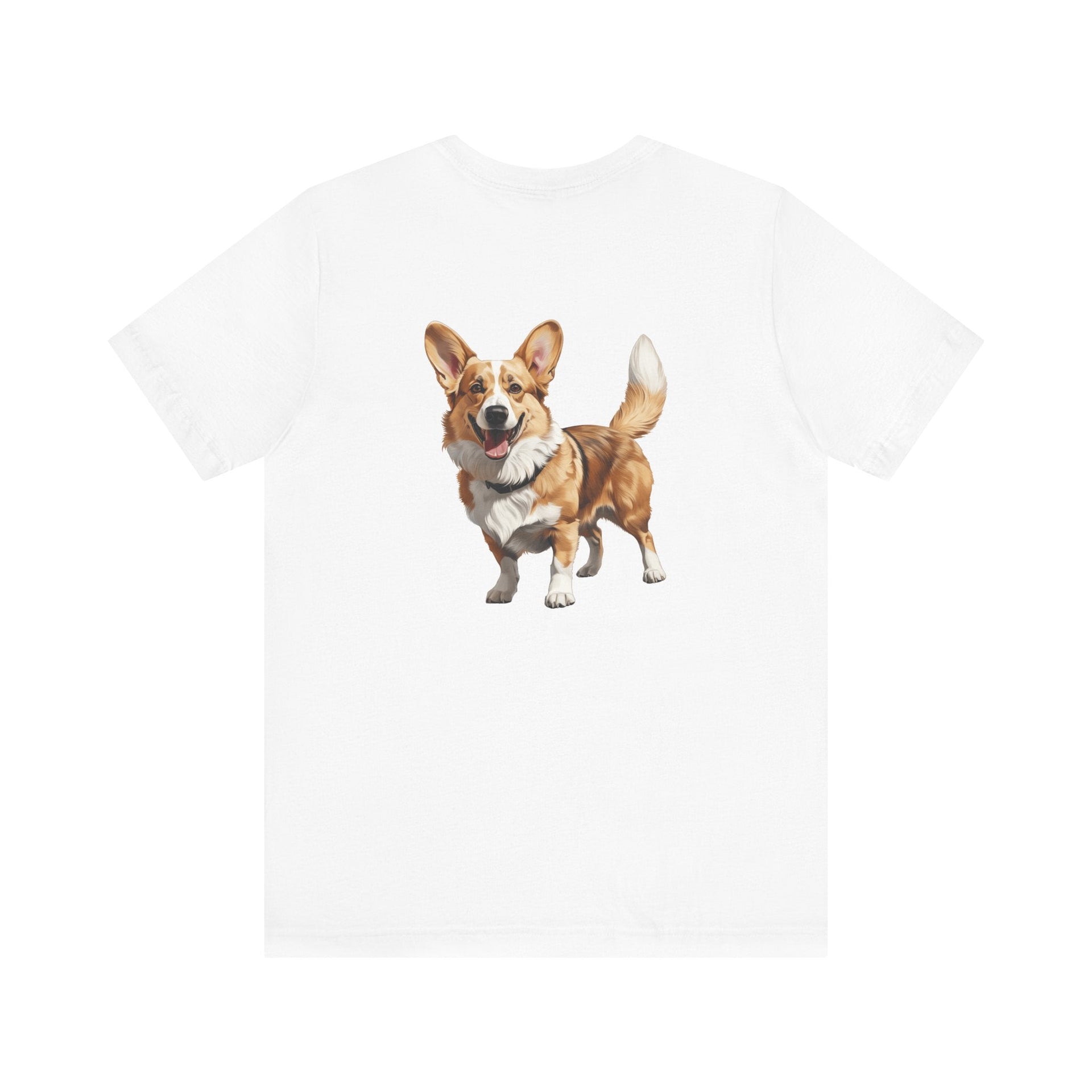 Pembroke Welsh Corgi Front & Back Printed T-shirt - Pets & Animals - Harvey Ltd