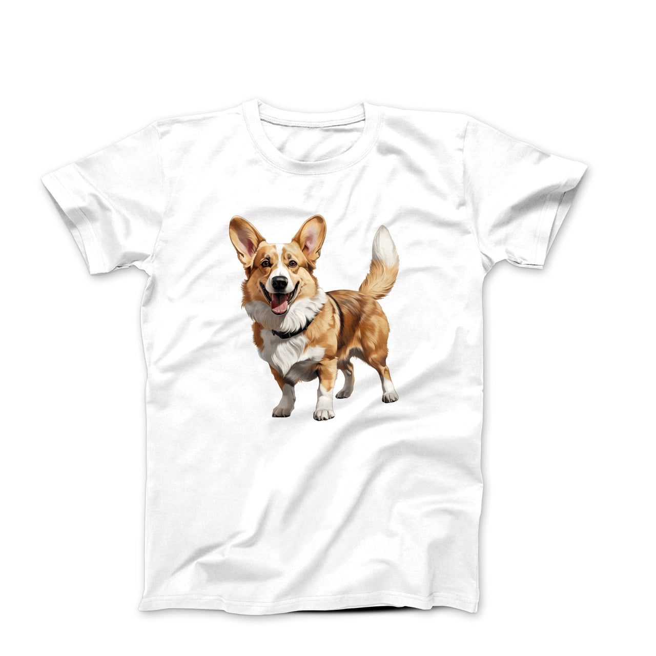 Pembroke Welsh Corgi Illustration T-shirt - Pets & Animals - Harvey Ltd