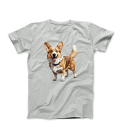 Pembroke Welsh Corgi Illustration T-shirt - Pets & Animals - Harvey Ltd