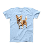 Pembroke Welsh Corgi Illustration T-shirt - Pets & Animals - Harvey Ltd