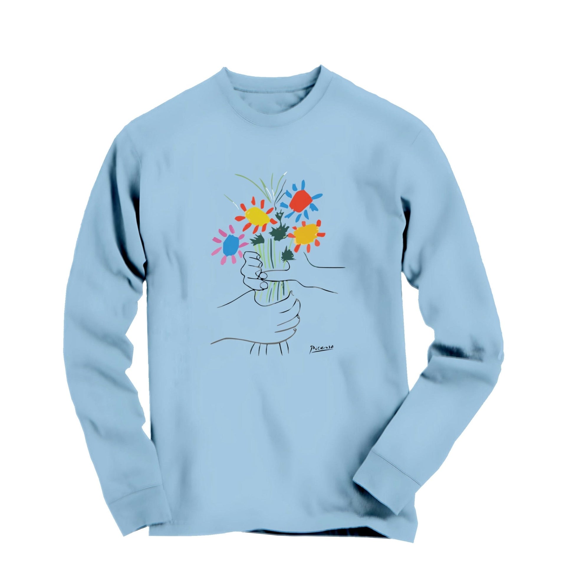 Picasso Bouquet of Peace 1958 Long Sleeve Tee - Greatest Artists - Harvey Ltd