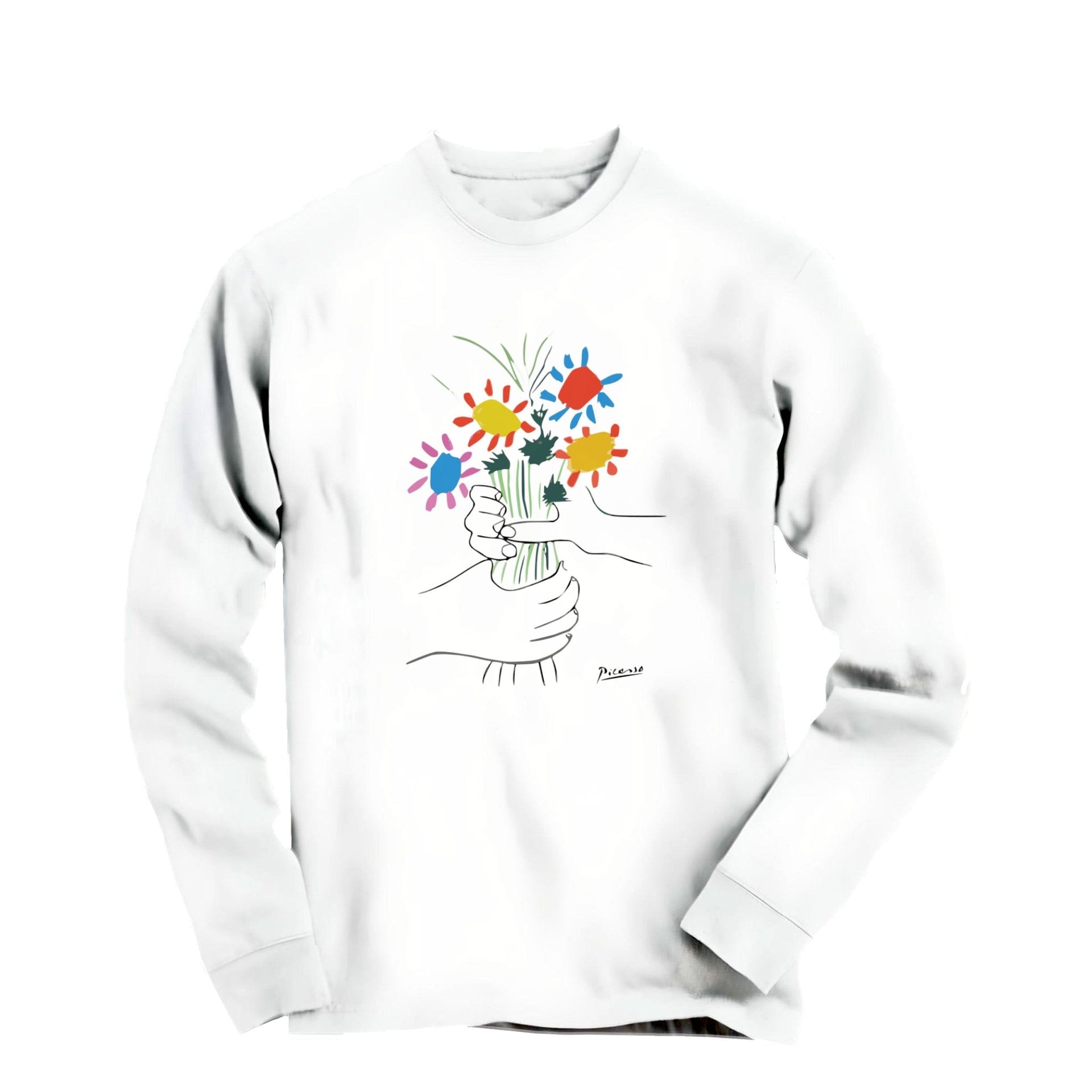 Picasso Bouquet of Peace 1958 Long Sleeve Tee - Greatest Artists - Harvey Ltd
