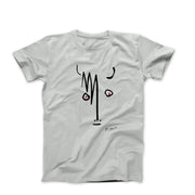 Picasso Bull Line Sketch T-shirt - Greatest Artists - Harvey Ltd