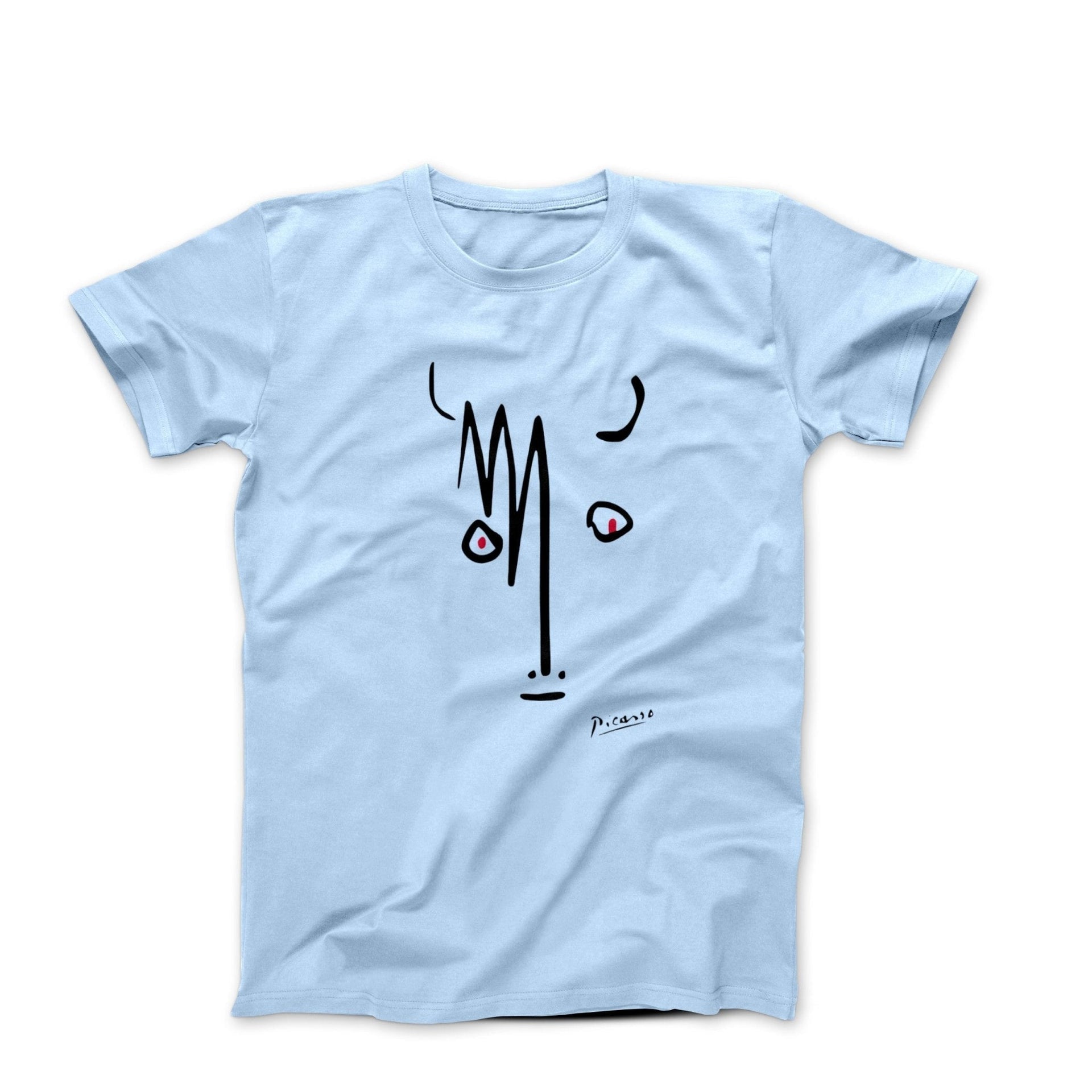 Picasso Bull Line Sketch T-shirt - Greatest Artists - Harvey Ltd