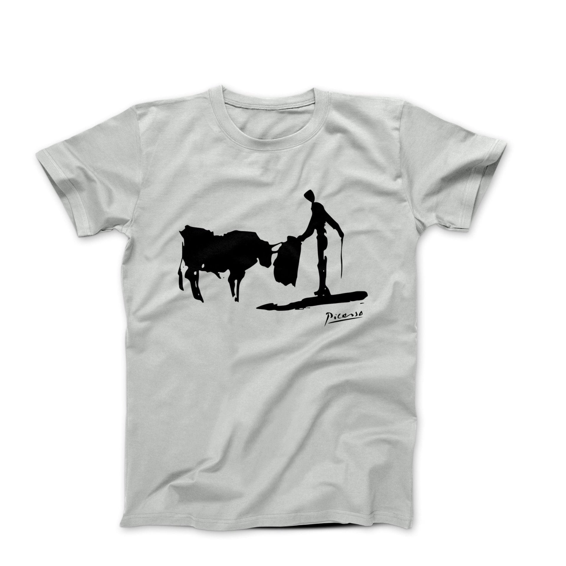 Picasso Bullfight (1960) Artwork T-shirt - Greatest Artists - Harvey Ltd