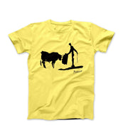 Picasso Bullfight (1960) Artwork T-shirt - Greatest Artists - Harvey Ltd