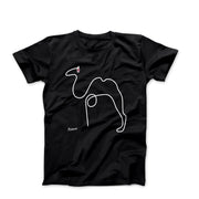 Picasso Camel Line Sketch T-shirt - Greatest Artists - Harvey Ltd