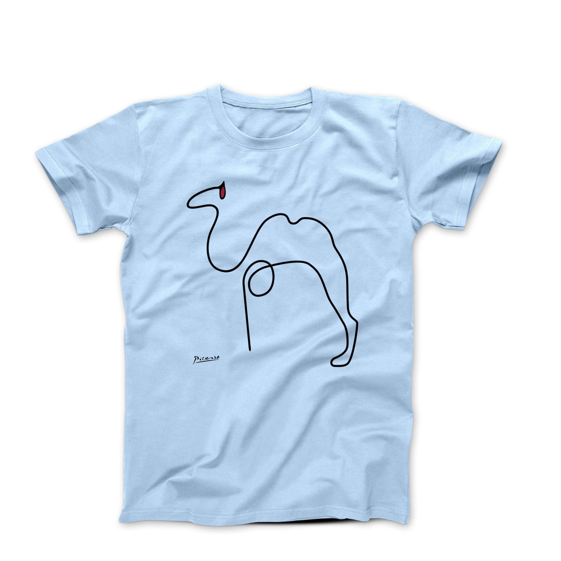 Picasso Camel Line Sketch T-shirt - Greatest Artists - Harvey Ltd