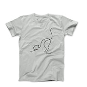 Picasso Cat Line Sketch T-shirt - Greatest Artists - Harvey Ltd