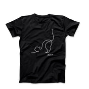 Picasso Cat Line Sketch T-shirt - Greatest Artists - Harvey Ltd
