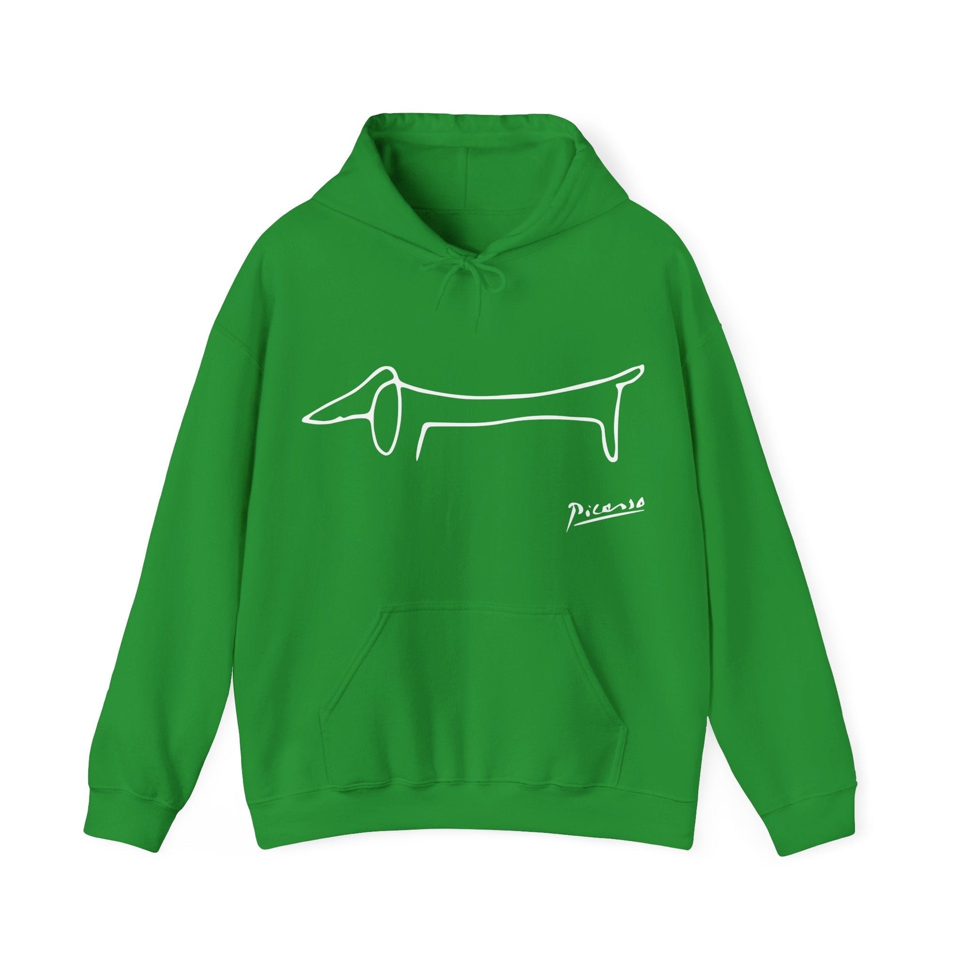 Picasso Dachshund Dog (Lump) Artwork Hoodie - Greatest Artists - Harvey Ltd