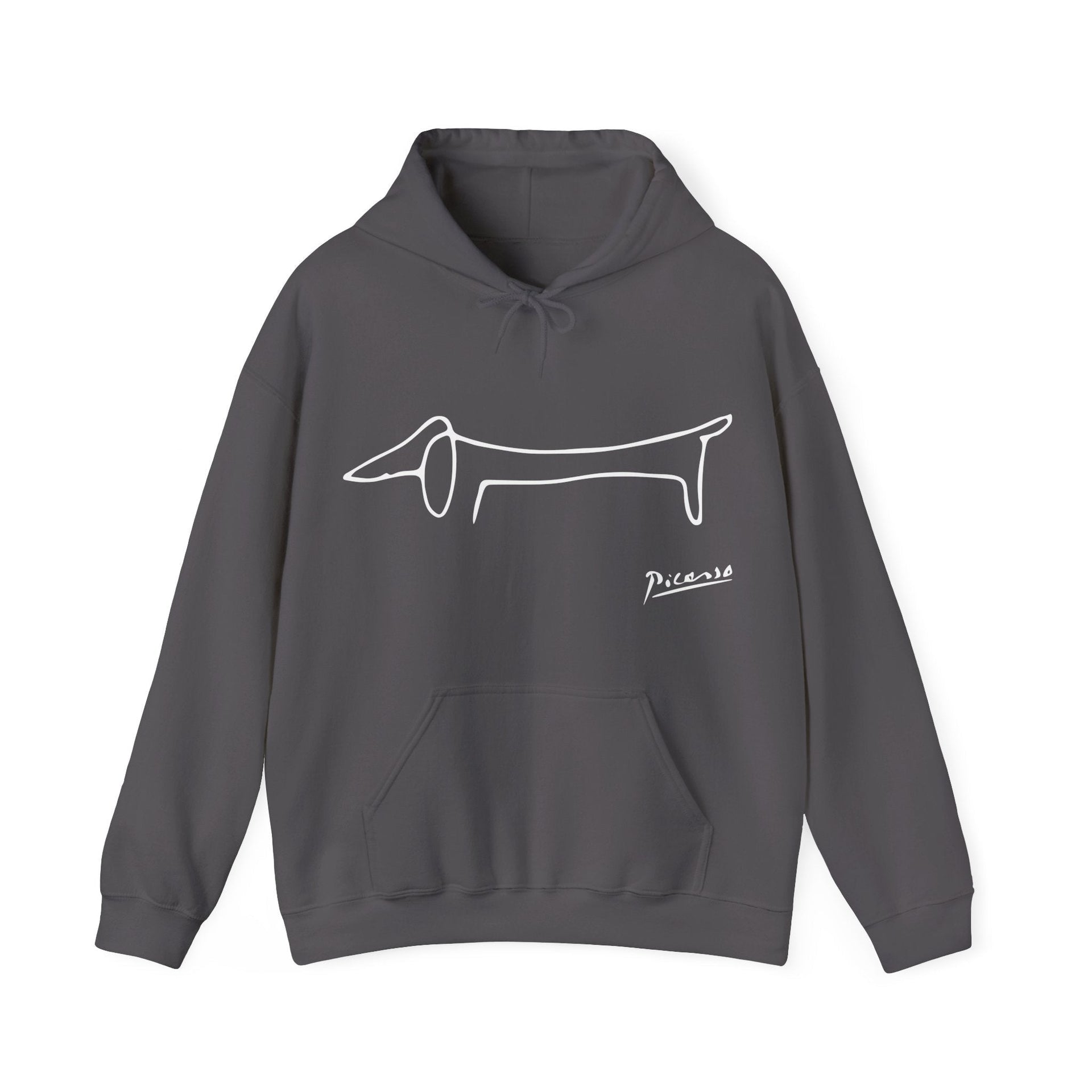 Picasso Dachshund Dog (Lump) Artwork Hoodie - Greatest Artists - Harvey Ltd