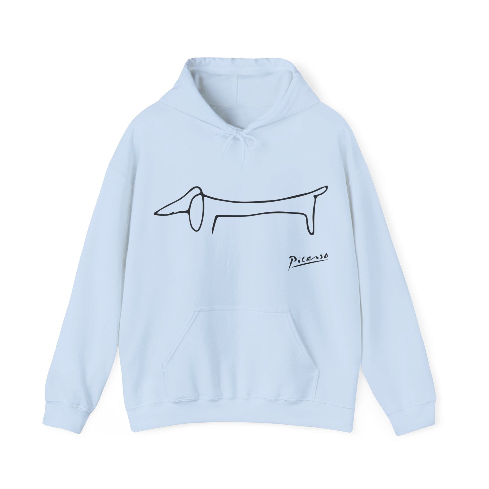 Picasso Dachshund Dog (Lump) Artwork Hoodie - Greatest Artists - Harvey Ltd