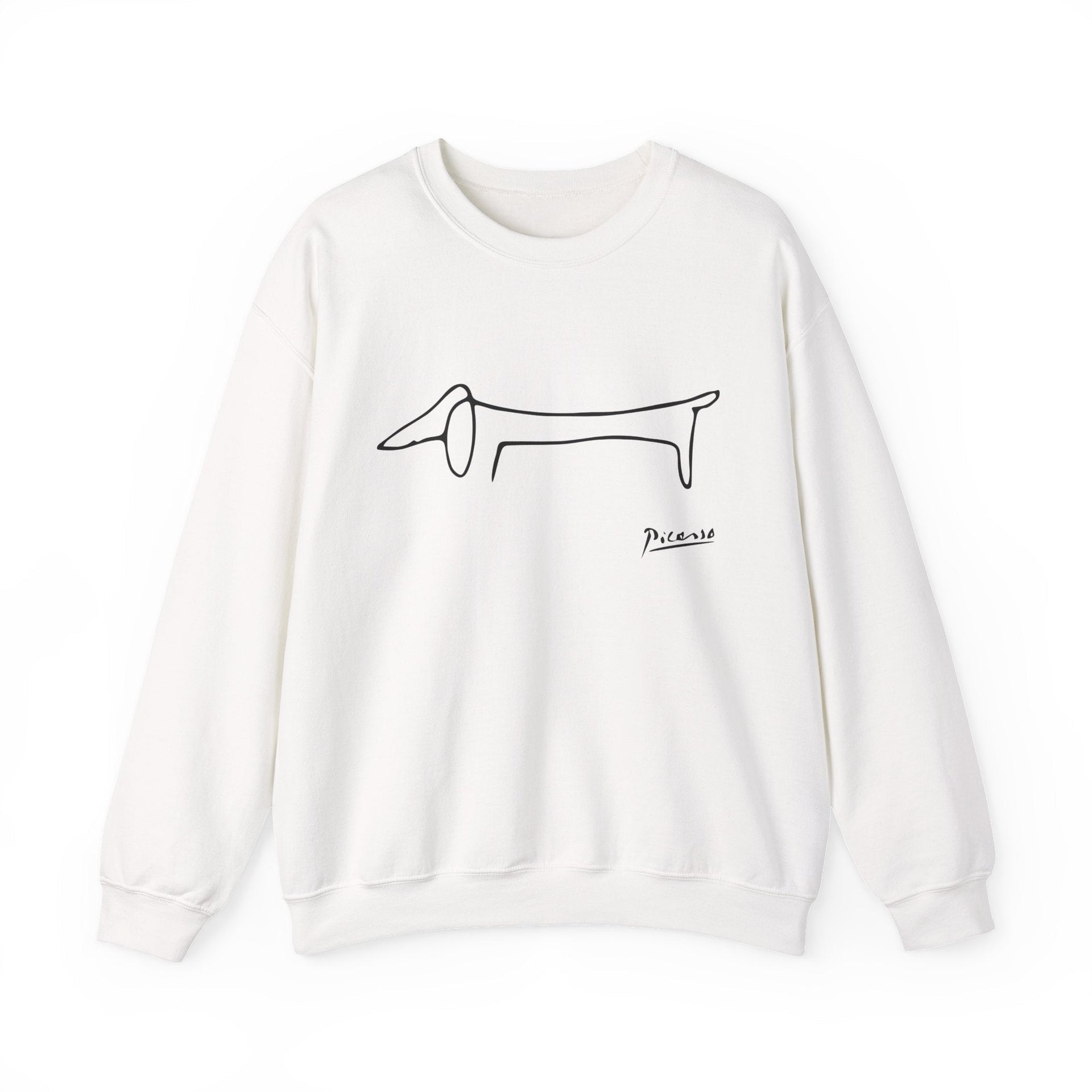 Picasso Dachshund (Lump) Artwork Sweatshirt - Greatest Artists - Harvey Ltd