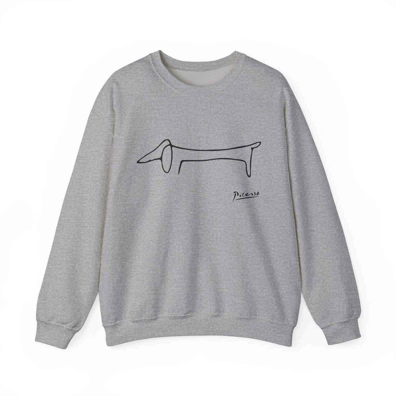 Picasso Dachshund (Lump) Artwork Sweatshirt - Greatest Artists - Harvey Ltd