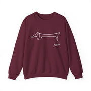 Picasso Dachshund (Lump) Artwork Sweatshirt - Greatest Artists - Harvey Ltd