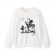 Picasso Don Quixote of La Mancha (1955) Artwork Sweatshirt - Greatest Artists - Harvey Ltd