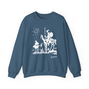 Picasso Don Quixote of La Mancha (1955) Artwork Sweatshirt - Greatest Artists - Harvey Ltd
