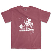 Picasso Don Quixote of La Mancha Garment - Dyed T-Shirt - Greatest Artists - Harvey Ltd