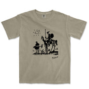 Picasso Don Quixote of La Mancha Garment - Dyed T-Shirt - Greatest Artists - Harvey Ltd