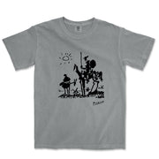 Picasso Don Quixote of La Mancha Garment - Dyed T-Shirt - Greatest Artists - Harvey Ltd