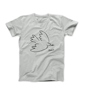 Picasso Dove of Peace Artwork T-Shirt - Greatest Artists - Harvey Ltd