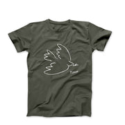 Picasso Dove of Peace Artwork T-Shirt - Greatest Artists - Harvey Ltd