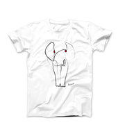 Picasso Elephant Line Drawing T-shirt - Greatest Artists - Harvey Ltd