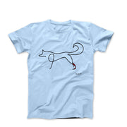 Picasso Fox Line Sketch T-shirt - Greatest Artists - Harvey Ltd