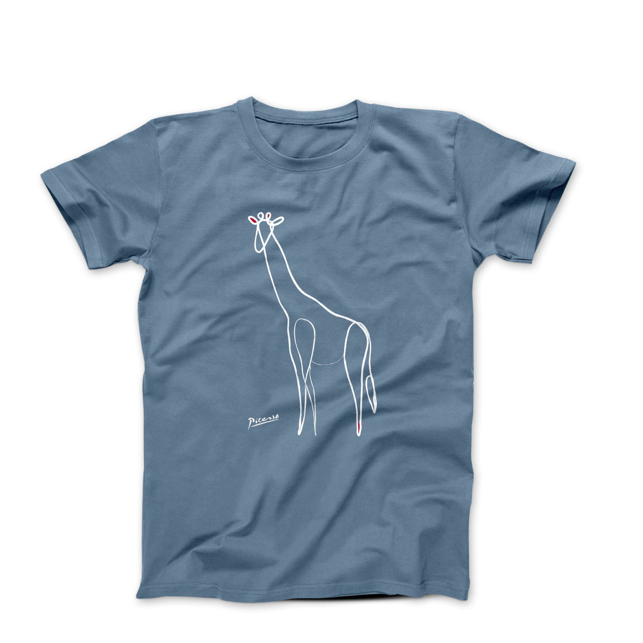 Picasso Giraffe Line Sketch T-shirt - Greatest Artists - Harvey Ltd