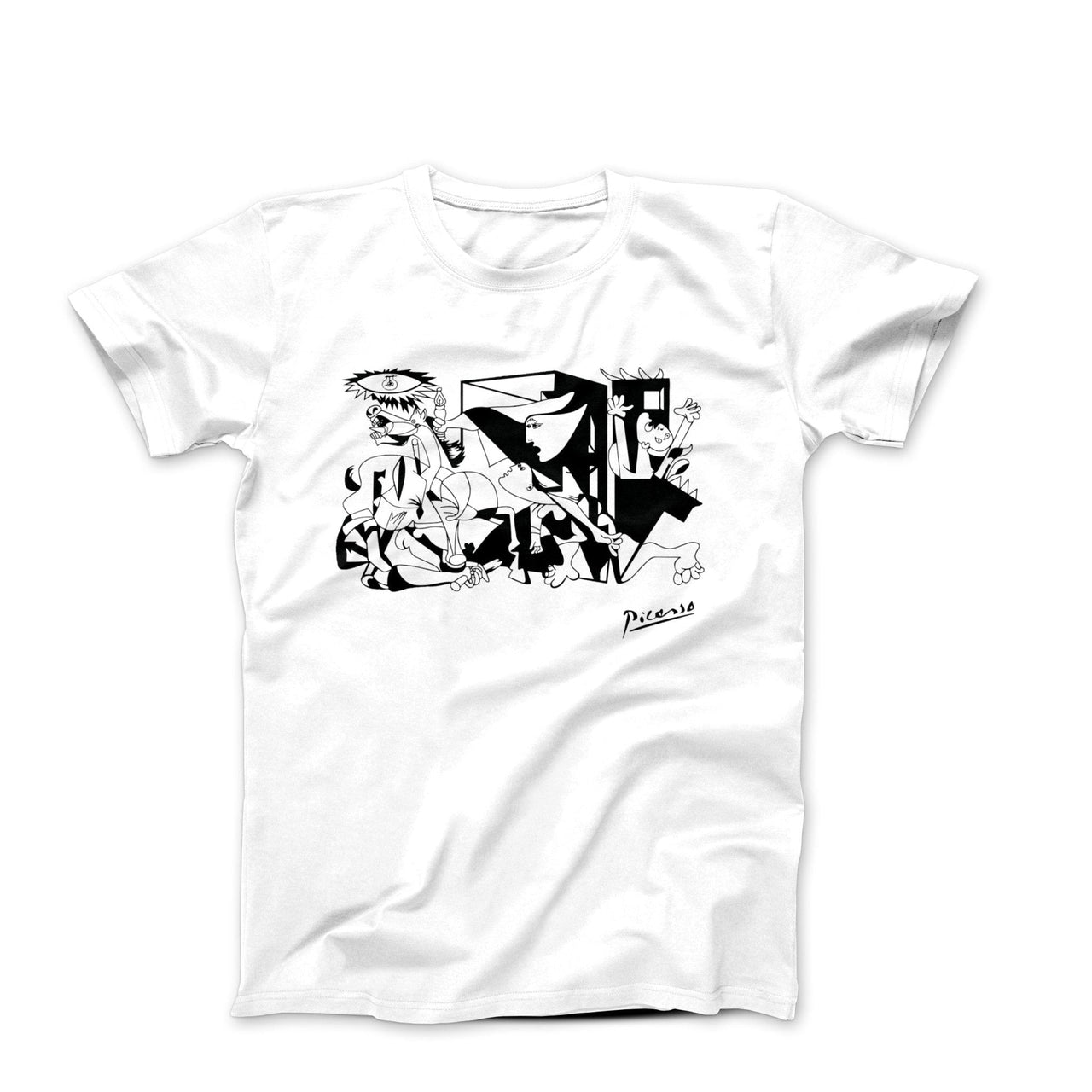 Picasso Guernica (1937) Artwork T-Shirt - Greatest Artists - Harvey Ltd