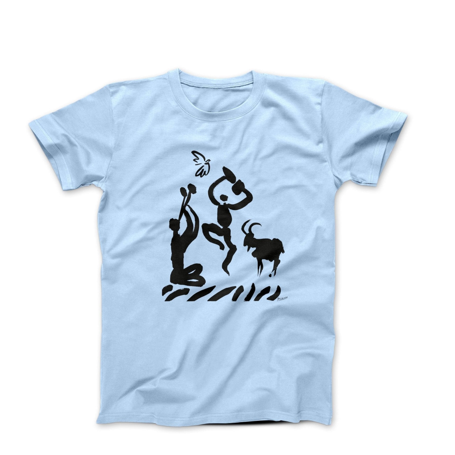Picasso Joueur de Flute (Flute Player) T-shirt - Greatest Artists - Harvey Ltd
