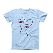 Picasso Ladies of Avignon Line Drawing T-shirt - Greatest Artists - Harvey Ltd