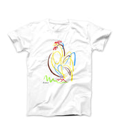 Picasso Le Coq (the cockerel) T-shirt - Greatest Artists - Harvey Ltd