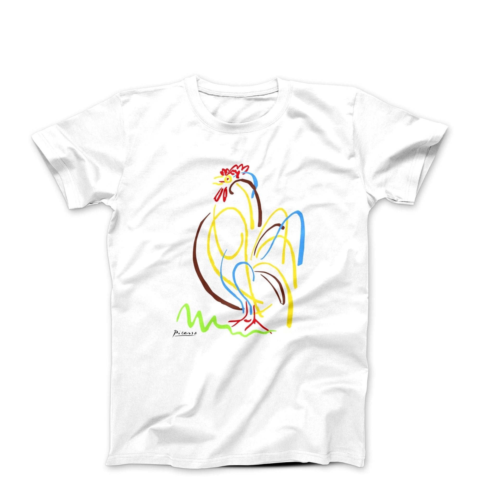 Picasso Le Coq (the Cockerel) T-shirt - Greatest Artists - Harvey Ltd