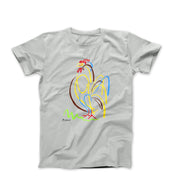 Picasso Le Coq (the cockerel) T-shirt - Greatest Artists - Harvey Ltd