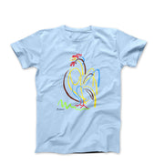 Picasso Le Coq (the Cockerel) T-shirt - Greatest Artists - Harvey Ltd